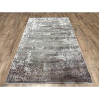 Турецкий ковер Monza 214 Серый-бежевый